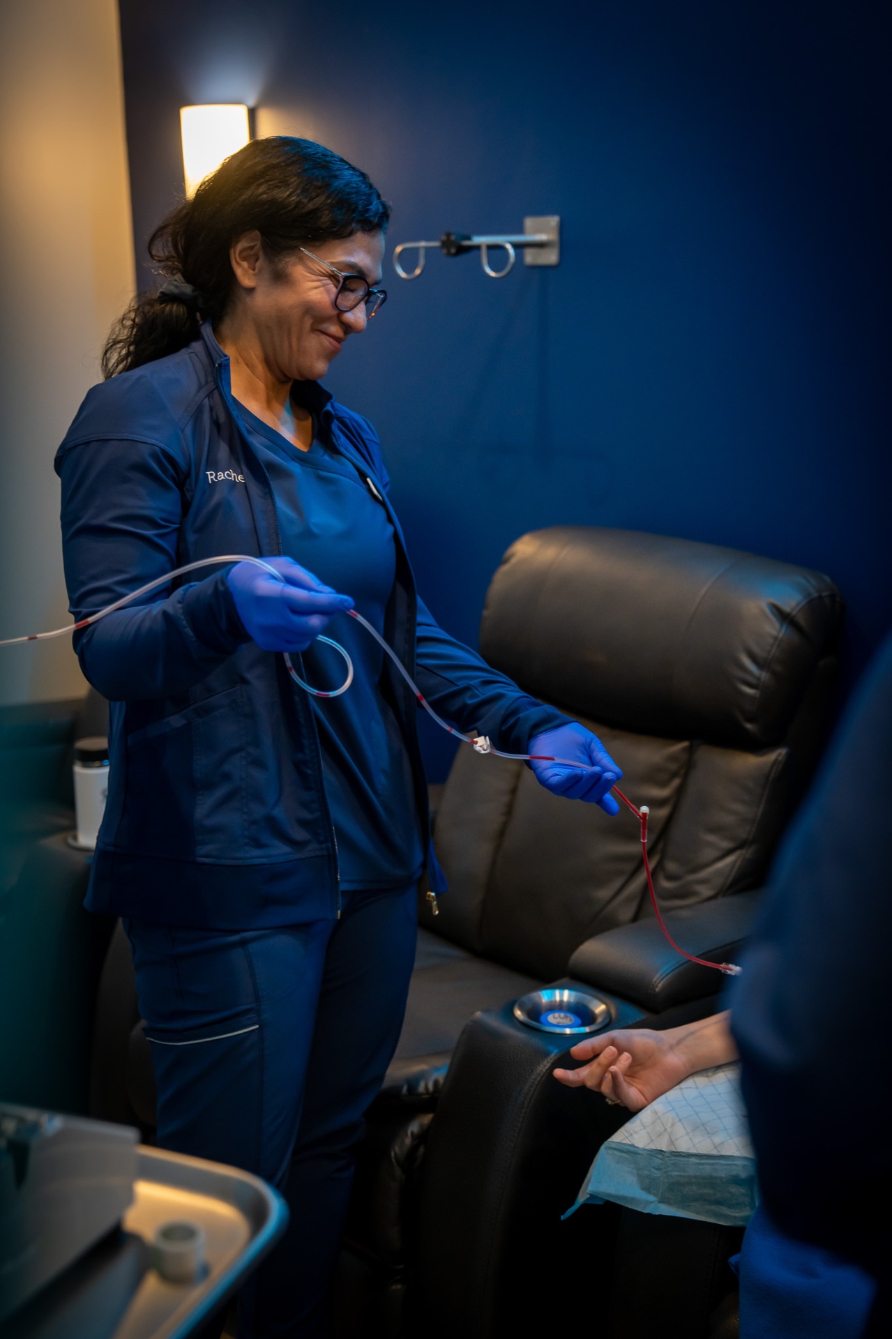 RN-Monitored Session — Vital monitoring throughout your 90-minute protocol.